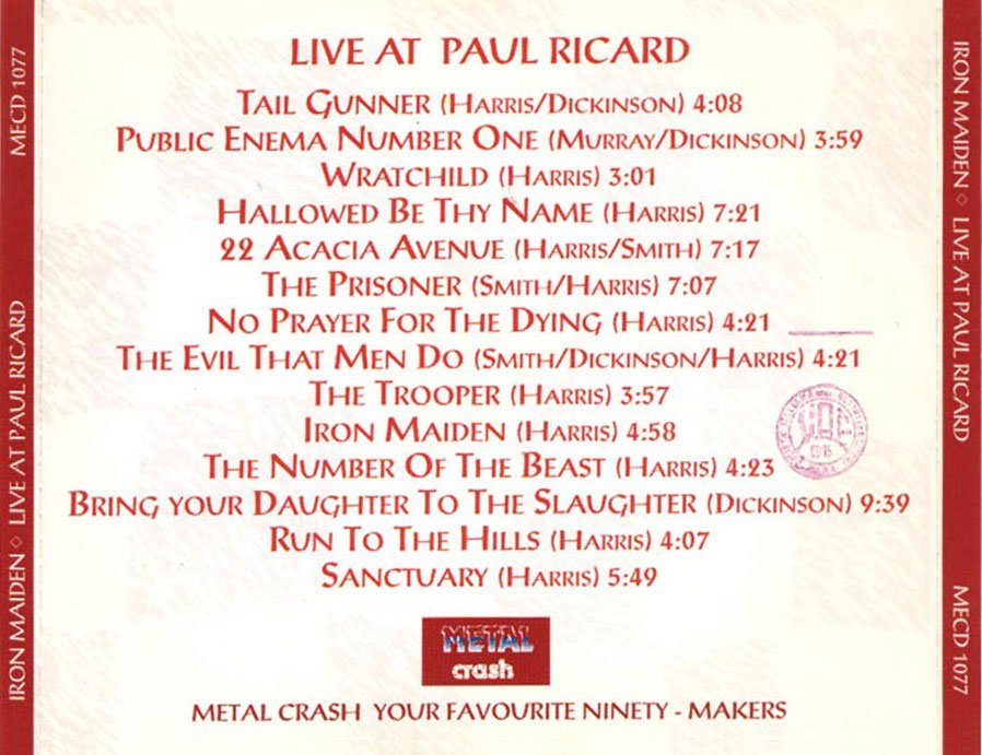 bootleg cover back
